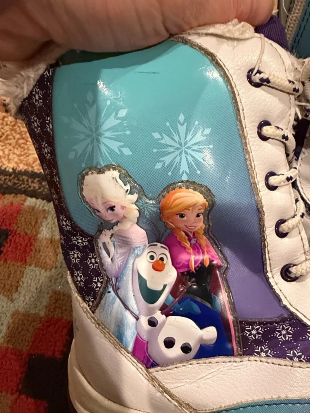 Girls Frozen snowboots